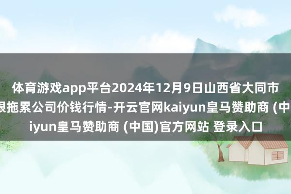 体育游戏app平台2024年12月9日山西省大同市振华蔬菜批发市集有限拖累公司价钱行情-开云官网kaiyun皇马赞助商 (中国)官方网站 登录入口